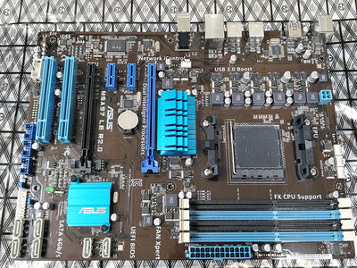 台灣出貨 庫存未上機品 華碩 M5A97 LE R2.0 AMD 970 AM3 DDR3 主機板 一年保