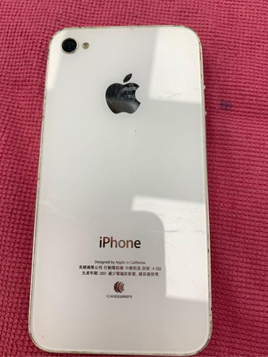 iphone4故障機，拍戲/道具/擺飾/收藏/古玩  apple故障零件機/料件機