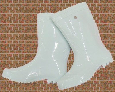 JHF雨鞋~台灣製 食品、加工廠愛用 男白色雨鞋 SLBBX