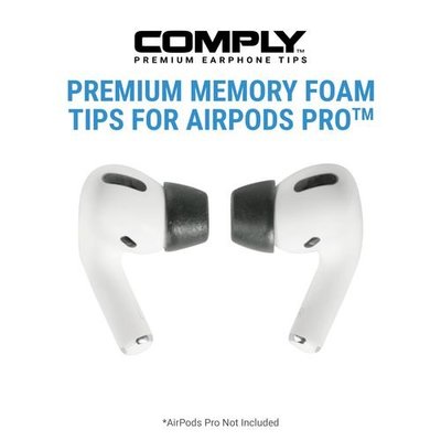 《小眾數位》Comply Foam Tips for AirPods Pro 專用 海綿耳塞 一卡三對 記憶海綿