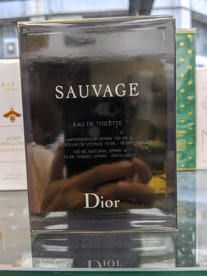 香親香愛～Christian Dior CD 曠野之心 男香 100+10ml 禮盒組, Sauvage