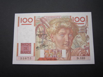 法國(1946) 100 Francs