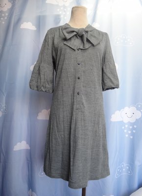 jacob00765100 ~ 正品 PERNG YUH 芃諭 灰色 針織洋裝 size: L