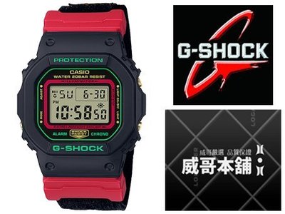 【威哥本舖】Casio原廠貨 G-Shock DW-5600THC-1 聖誕節紅綠雙色特別版 DW-5600THC