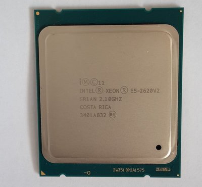 【含稅】Intel Xeon E5-2620v2 2.1G 2011 六核十二線 80W 正式庫存散片CPU 一年保
