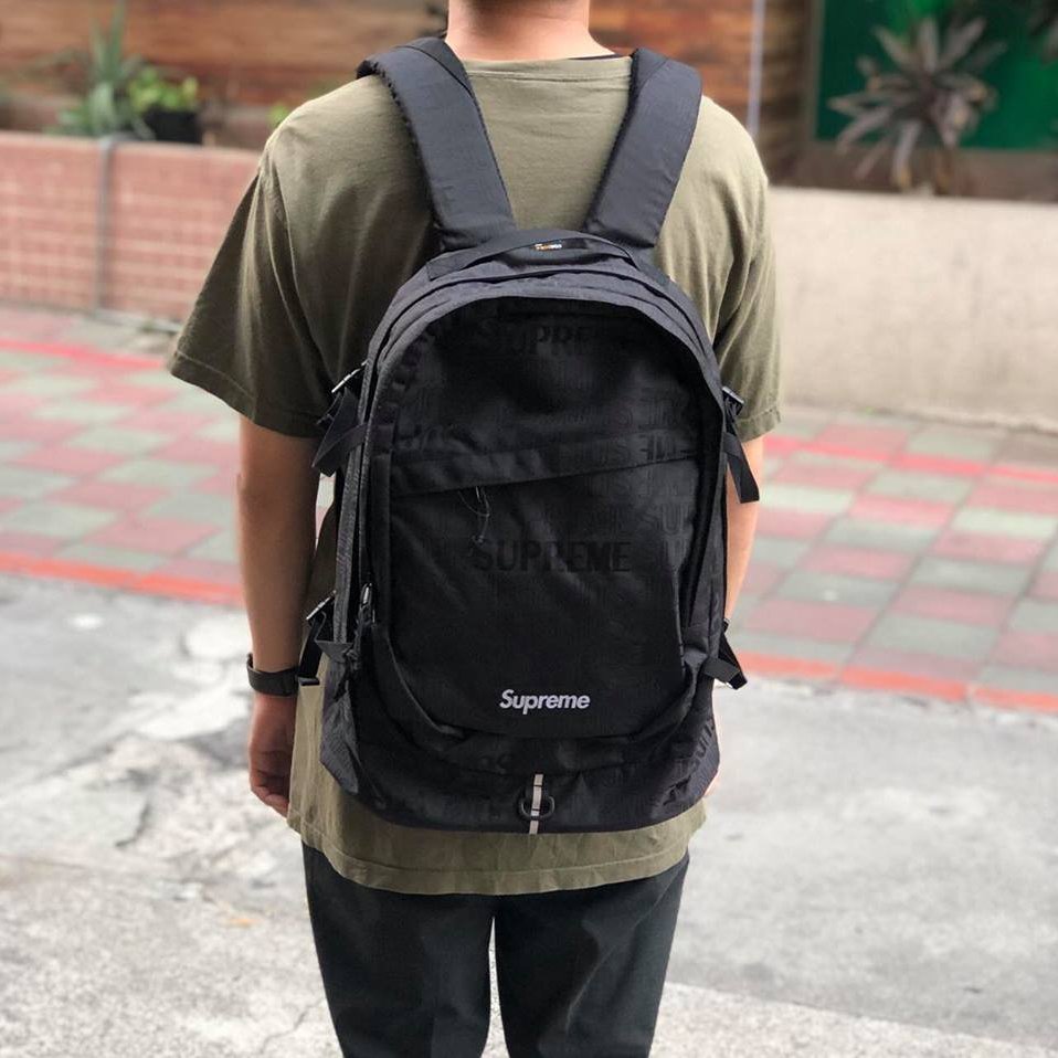 19SS supreme Backpack ブラック