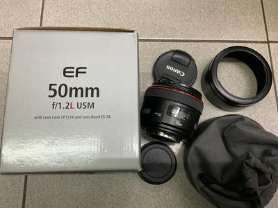 [保固一年] [高雄明豐] 95新 CANON EF 50mm F1.2 L USM 大光圈 定焦鏡  [B1325]