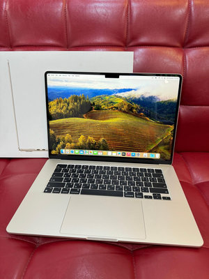 【艾爾巴二手】MacBook Air 15吋 M2/8G/256G A2941 金 # 保固中#漢口店 1QGTJ