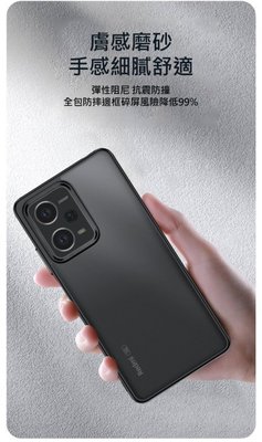 手機殼 保護套 透明保護殼 WLONS Redmi Note 12 Pro 5G 雙料保護套 手機保護殼 雙料保護