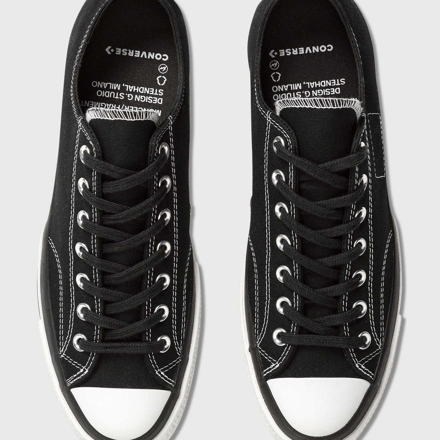 7 Moncler Fragment Converse Chuck 70 限量聯名款閃電藤原浩帆布鞋