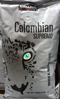 【日日小舖外送代購】 好市多 Kirkland 科克蘭 哥倫比亞咖啡豆 1.36公斤