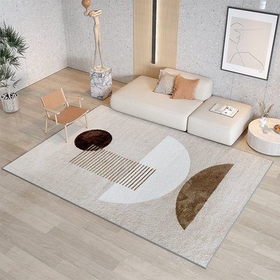 【熱賣精選】現代簡約客廳地毯臥室滿鋪地毯北歐加厚毛毯沙發茶幾大面積地毯墊