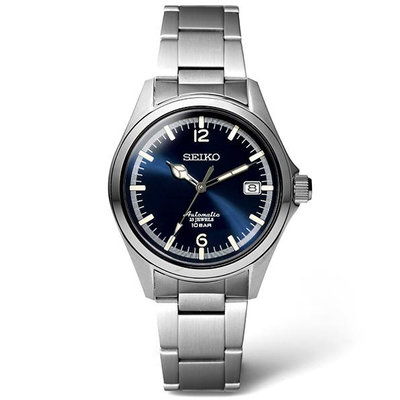 預購 SEIKO SEIKOx日系腕錶品牌TiCTAC 限定款 SZSB028 機械錶 40mm 不鏽鋼錶帶 藍色面盤  男錶 女錶