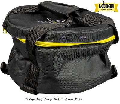 全新美國原裝Lodge Bag Camp Dutch Oven Tote 10吋外出露營烤肉用鑄鐵鍋手提收納袋-平行商城