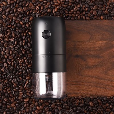 家用充電款電動咖啡磨豆機 陶瓷磨芯研磨器 旅行便攜露營咖啡用具-LOLA創意家居