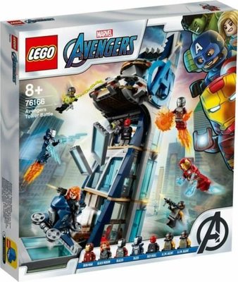 LEGO 樂高 76166 MARVEL 漫威 超級英雄 復仇者大廈對決 全新未拆