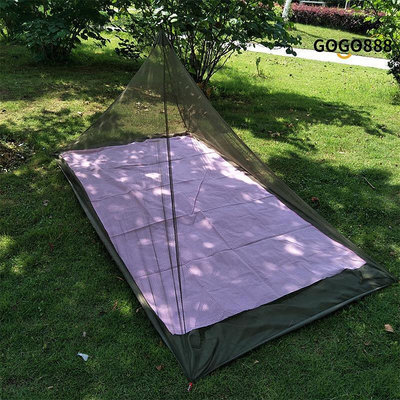 快速 戶外用品單人露營三角蚊帳便攜式蟲旅遊休閒帳篷 LT6