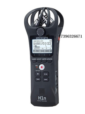 詩佳影音ZOOM H1N 專業數碼錄音機拾音器ZOOM H1升級版 手機直播 單反錄音影音設備