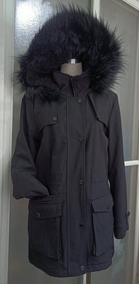 美國設計師 DKNY 連帽外套  大衣