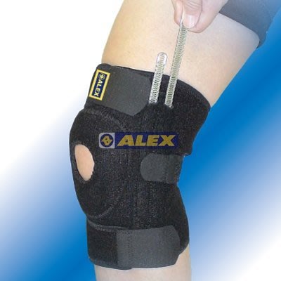 新莊新太陽 ALEX 丹力 T-24 專業護具 系列 加強型 側條 護膝 運動用 特價500/支