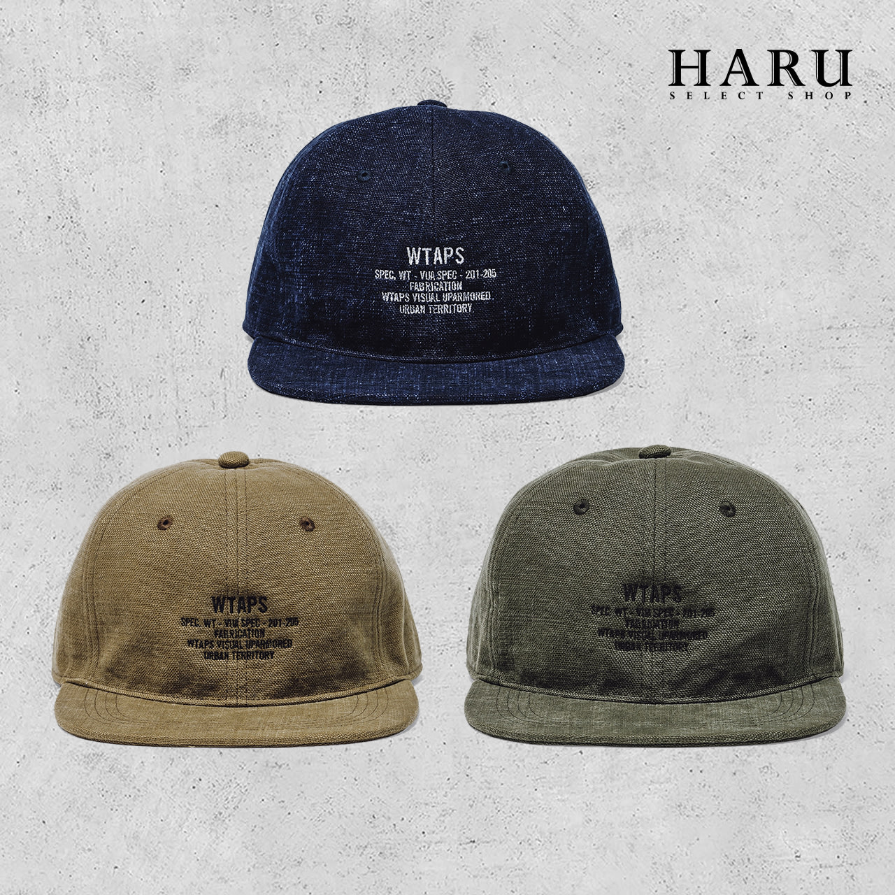 現貨☆HAru☆ WTAPS 20FW T-6H CAP COTTON OXFORD 牛津布六片帽棒球帽