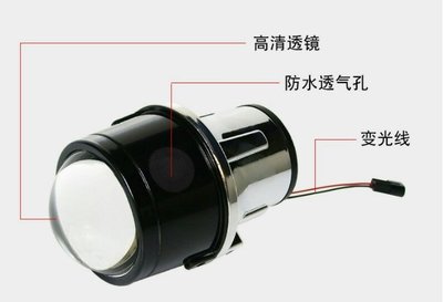 2.5吋 有近燈跟遠燈的 通用款 魚眼霧燈 HONDA Mitsubishi Subaru Suzuki TOYOTA