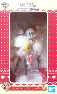 日本正版 一番賞 Fate/Grand Order A賞 聖誕王 阿爾緹拉 模型 公仔 日本代購