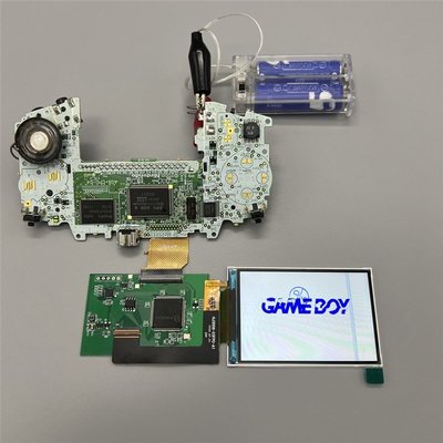 2022 年新款 3.0 英寸原始尺寸 IPS 高亮度 LCD 屏幕適用於 Gameboy Advance GBA 支持