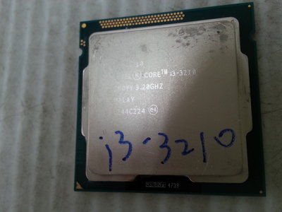 【 創憶電腦 】Intel Core i3 3210 3.20G 3M 1155 CPU 處理器 良品 直購價150元