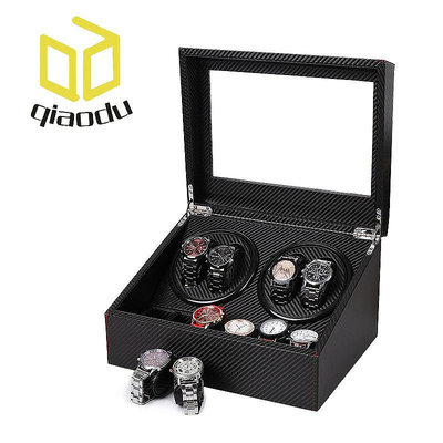 錶盒 展示盒 現貨批發機械錶電動搖錶器高檔手錶盒飾品收納盒自動上鏈轉錶器