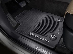 Lexus NX 200t 2015+ 專用 高品質 原廠 美規 選配 四季 像膠 腳踏墊
