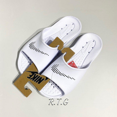 NIKE VICTORI ONE SHOWER SLIDE 拖鞋 白色 凸點 防水 男鞋 CZ5478-100