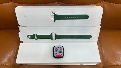 【艾爾巴二手】Apple Watch S7 GPS 45mm A2474 綠 #二手手錶 #板橋店 HVQG4