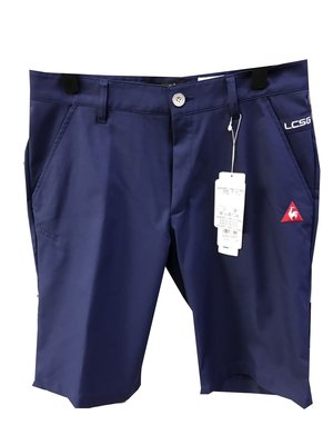 藍鯨高爾夫 公雞 le coq sportif 春夏 男短褲(深藍色)#QGH83851-3982