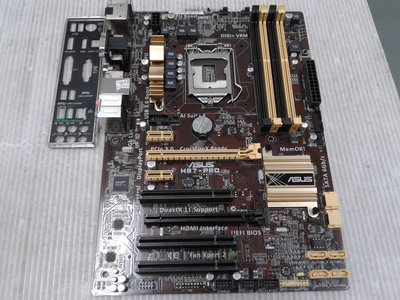 【 創憶電腦 】ASUS 華碩 H87-PRO DDR3 1150 腳位 附檔板 直購價 700元