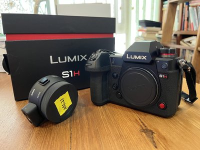 單眼相機 Panasonic Lumix S1H (含轉接環)