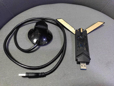 超高速連網 二手良品 ASUS 華碩USB-AX56 雙頻 AX1800 USB WiFi6 無線網卡