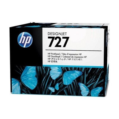 HP No.727 原廠黑色+彩色墨水匣 (B3P06A) 適用 DesignJet T920/T1500/T1600