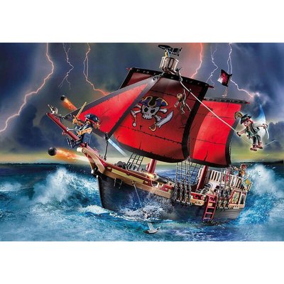 人氣款【德國玩具】摩比人 骷髏大海盜船 playmobil( LEGO 最大競爭對手) 寶藏 尋寶 海盜船