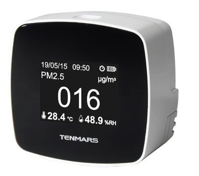 【含稅】泰瑪斯 TENMARS TM-280 PM2.5 室內空氣品質監測儀 (細懸浮微粒檢測) 溫度 濕度 檢測器