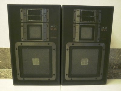 (老高音箱) 早期日本紅牌 AKAI SP-ES 平面喇叭 八吋低音 三吋中音 兩吋高音