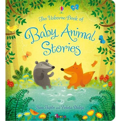 [邦森外文書] 全新現貨 The Usborne Book of Baby Animal Stories 精裝厚頁書