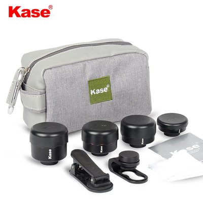 現貨相機配件單眼配件Kase卡色手機鏡頭套裝 II代二代廣角+微距+魚眼+增倍四合一附加鏡