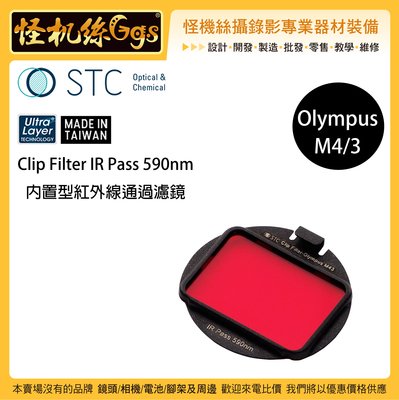 怪機絲 STC Clip Filter IR Pass 590nm 內置型紅外線通過濾鏡 for Olympus M43