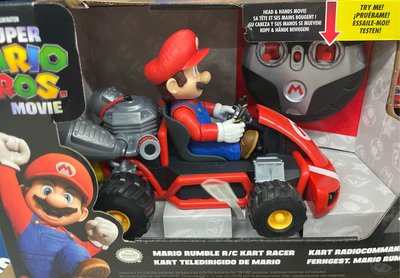 新品 Super Mario瑪利歐 瑪利歐電影:激速扭轉遙控車