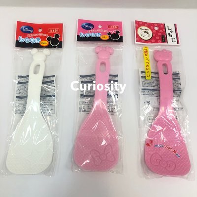 【Curiosity】日本製 Disney迪士尼米奇米妮 三麗鷗Kitty 可掛式飯匙 飯勺 款式任選 $100↘$69