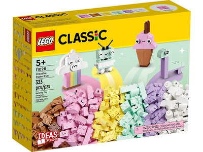 【樂GO】樂高 LEGO 11028 創意粉彩趣味套裝 經典顆粒 散磚 玩具 創意 玩具 禮物 生日禮物 樂高正版全新