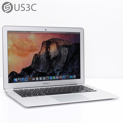 【US3C-台南店】【一元起標】2015年初 Apple MacBook Air 13吋 i5 1.6G 4G 128G 鋁金屬機身 輕薄筆電 二手筆電