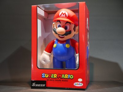 (參號倉庫) 現貨 Nintendo Sales 任天堂 瑪利歐 20吋 超大可動公仔 馬力歐 瑪莉歐 Mario 可動