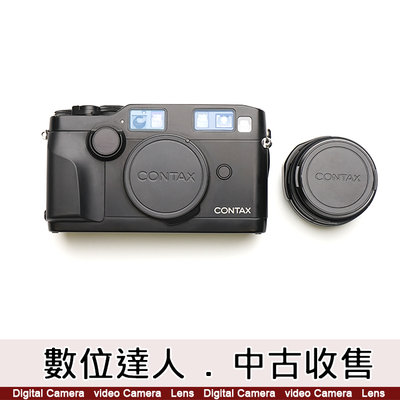 數位達人中古 Contax G2 + G 35mm F2 G35 黑色版 數位單眼 自動對焦 美品級 / SH8607